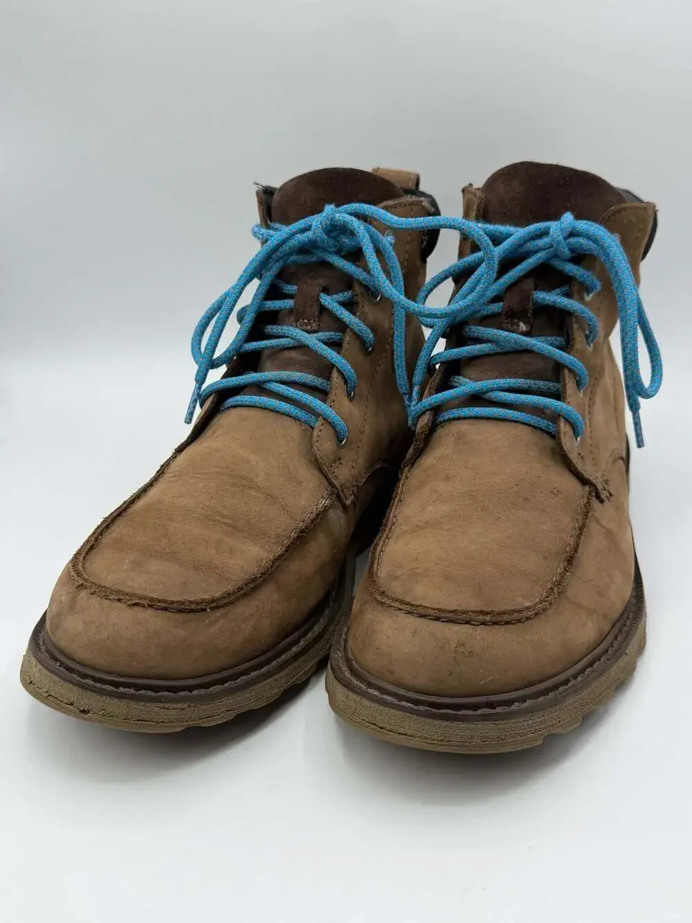 Sorel Madson Moc Toe Waterproof Boots Mens 9.5 Brown Leather NM2788-238